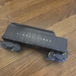 Lionel 2466W Tender 1945 Black Gauge Untested. Fixed Price $29.00.