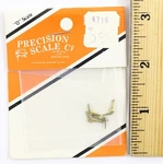 Precision Scale 4716 Glad Hands (angle Cocks) Brass Detail Part. Fixed Price $6.75.