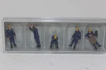 Preiser 10433 Thw Helper Welder Workwear H0 1:87 New In Ovp. Fixed Price $27.49.