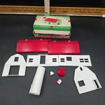 Vintage Plasticville BN-1 Barn Kit With Box Complete And Never Glued. Fixed Price $8.49.