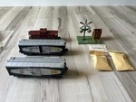 American Flyer Gilbert 981 Box Car (X2), 977 Action Caboose, 759 Bell Signal. Fixed Price $127.20.