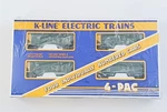 K-line K-6273A Cnw Hopper Car 4-PAC O/O27 Gauge. Fixed Price $74.90.