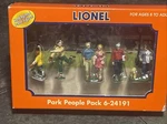 Lionel 6-24191 Park People Pack O-27 Nib Pewter Hand Painted 5 Pieces 2004. Fixed Price $25.52.