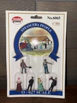Model Power O/O-27 Scale Steam Era People 6-FIGURE Set 6065 New On Card. Fixed Price $27.59.
