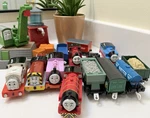 Thomas & Friends Hornby Oo Gauge 16MIXED Lot Sodor Engines Cars Crane. Fixed Price $155.50.