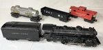 Lionel Early Postwar Set 1431W: 1654 Steam Engine & Freight Cars/tested/works. Fixed Price $95.00.