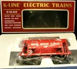 K-line K-90006 O27/O Scale Classic Ore Car "ol&b Big Red Line". Fixed Price $23.99.