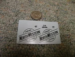 Herald King Decals Chicago And Northwestern System 4' 6.75' Logos XX205. Fixed Price $7.99.