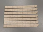 Ho Scale Laser Cut Sidewalk Old Pattern - 371 Feet Layout Scenery. Fixed Price $14.95.