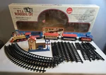 It Wonderful Life Bedford Falls Express Train Set New Bright Christmas. Fixed Price $65.00.