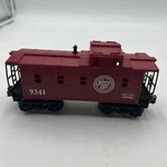 Lionel Gauge Red Atlantic Coast Line Caboose #9341 - Ex. Fixed Price $11.99.