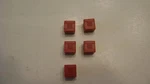 Lionel 3814-53 Red Merchandise Cubes, (set Of 5). Fixed Price $12.95.