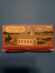 O Scale Plasticville Church Kit #1600 100. Fixed Price $20.00.