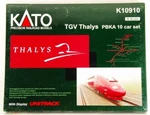 Kato N-scale K10910 Thalys Pbka 10CAR Set With Display Unitrack Japan Box Damage. Fixed Price $249.99.