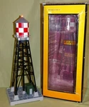 Mth 30-9029 Checker Board #193 Style Industrial Water Tower W/beacon Wks/ Lionel. Fixed Price $60.00.