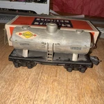 Prewar Lionel 2654 Sunoco Tank Car Guage 1938-42. Fixed Price $15.00.
