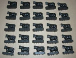 25 Lionel Black Cows Package Of (twenty Five) New 3656-34. Fixed Price $18.00.