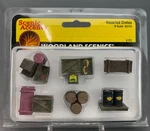 Woodland Scenics Accents A2739 Assorted Crates 6PCS Nip! O3445. Fixed Price $26.38.