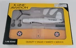 K-line Aviation K-40221 Us Navy Vought F4U Corsair Fighter (prewar) 1:48 Scale. Fixed Price $26.49.