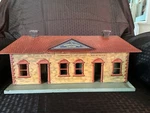 Antique Gebruder Bing Pennsylvania Train Station Tin Litho Free Us Shipping!. Fixed Price $375.00.
