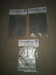 3 Item Lot Of Ihc Ho Scale Models 4405(2X)/4406/WINDOW,DOOR, Misc Ornamental/new. Fixed Price $18.49.
