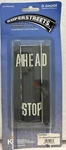 K-line Lionel Superstreets 6-21573 Gauge Stopahead Straigt Operating Roadway. Fixed Price $13.99.