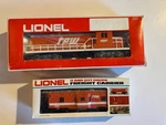 Lionel 8066 Gp 20 Tpw Diesel Locomotive & #9309 Bay Window Caboose W/ Boxes. Fixed Price $135.00.