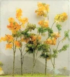 Jtt (o-scale) 95624 Wood Edge Trees Fall 4"- 5-1/2" (5 Pack) Nib. Fixed Price $8.45.
