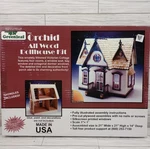 Vtg Dollhouse Craft Kit Greenleaf The Orchid All Wood 21"X21"X14" Open Box 1993. Fixed Price $99.87.