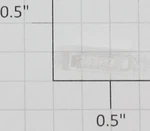 Lionel 2356-10 Left Hand Clear Raised Marker Lens/number Board (10). Fixed Price $10.00.