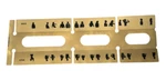 Lionel 40-8925-021 O-gauge Window Silhouette Passenger Car Train Scenery Part. Fixed Price $24.00.
