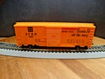 Marx Ho Scale 40' Santa Fe Sfrd 3281 Sliding Door Box Car. Fixed Price $12.75.