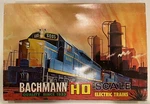 Ho Scale Bachmann Penn-central GP-40 Diesel 5 Cars Train Set Display Case. Fixed Price $149.95.