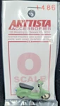 Arttista Scale Figure #1486 Scooter Original Package. Fixed Price $10.95.