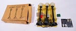Vintage Marx Train Accessory Lamp Post Set Lighted Boulevard Scale Model 073/3. Fixed Price $24.94.