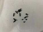 Lionel Parts, 700E-70 Set Of 8 Black Handrail Stanchions With Nuts 226 726. Fixed Price $12.95.