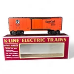 O Gauge Sfrd Classic Reefer #3 K-75033 Train Car By K-line. Fixed Price $54.00.