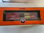 Lionel Gauge Santa Fe Atsf 23003 Stock Car 6-17295 With Opening Doors Nib. Fixed Price $38.87.