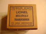 Lionel 1043-500 (50WATTS) White Girl's Transformer Box. Fixed Price $7.49.