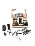 Vintage-bachmann Highballer Scale Electric Train Set Sante Fe With Extras. Fixed Price $60.79.