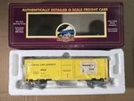 Mth National Car Company #2421 Mnx Yellow Refrigerator Box Scale MT-9402L. Fixed Price $18.00.