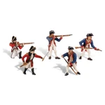 Woodland Scenics Revolutionary War Soldiers. Fixed Price $7.65.