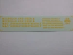 Dm Custom Decals Ho Scale Michigan & Ohio "best In The Midwest" 1984 Ts. Fixed Price $9.99.