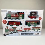Snoopy Peanuts New Holiday Express 12 Piece Christmas Train Set W/light & Sound. Fixed Price $47.17.