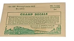 Champ Decals HG-108 Pennsylvania Mill Gondola Ho Gauge. Fixed Price $5.75.