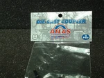 O-scale Atlas # 7057 Die-cast 2 Rail Coupler Pair. Fixed Price $14.95.
