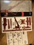 Wolff-tower Wipper Liffing Jib Crane Model 1:87 Scale. Fixed Price $225.00.