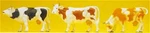 Preiser 65324 Scale Animals Cows PKG(3). Fixed Price $33.99.