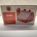 Vintage Bachmann Plasticville O Scale Dairy Barn Snap-fit Building 45932 New!. Fixed Price $18.50.