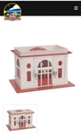 Mth Tinplate Traditions 10-4033 Red & White # 115 Passenger Station New Box. Fixed Price $249.95.